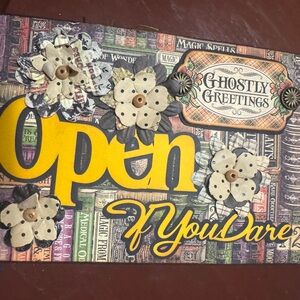 Halloween 'Open If You Dare' Junk Journal